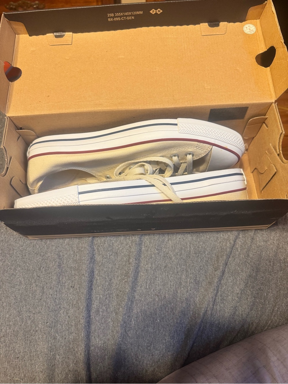 Converse Chuck Taylor All Dtar OX Low Top White Mens 13/ Women’s 15 New in Box - Picture 3 of 14